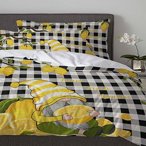 OComster California King Duvet Cover Set with Pillow Shams