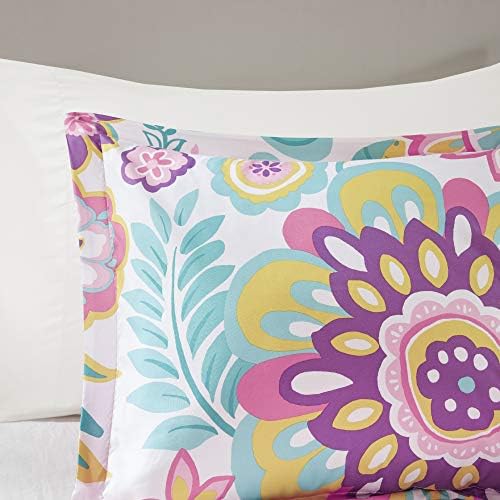 Mi Zone Camille Comforter Set 3 Piece TwinXL Pink Floral Bedding