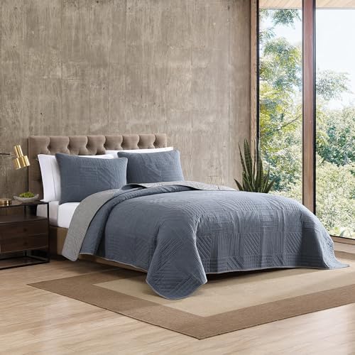 Eddie Bauer Twin Quilt Set - Reversible with Matching Sham
