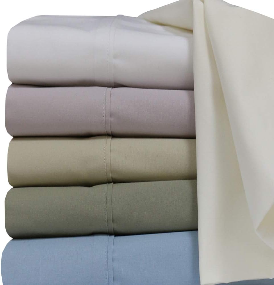 Royal Tradition 100 Cotton Percale Pillow Cases Set of 2