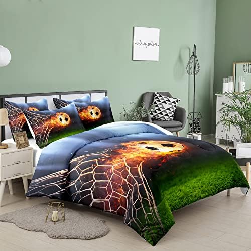 Bodhi Boys Soccer Comforter Set Twin