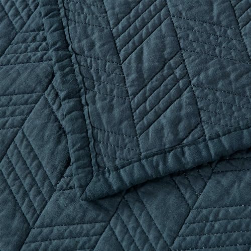 Chezmoi Collection Roswell 3-Piece Cotton Quilt Set King Size