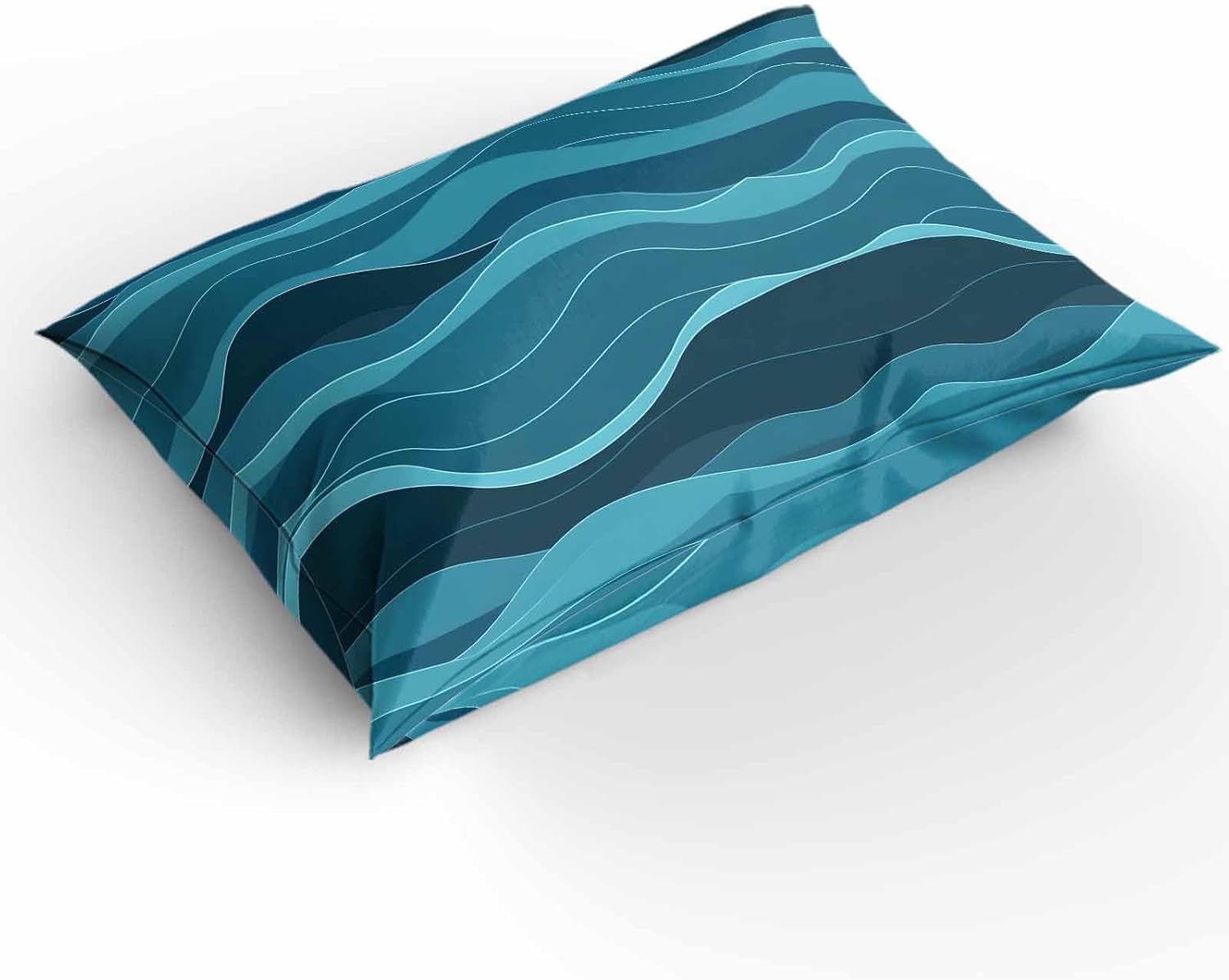 3 Piece Duvet Cover Set with Zipper Closure and Pillowcases