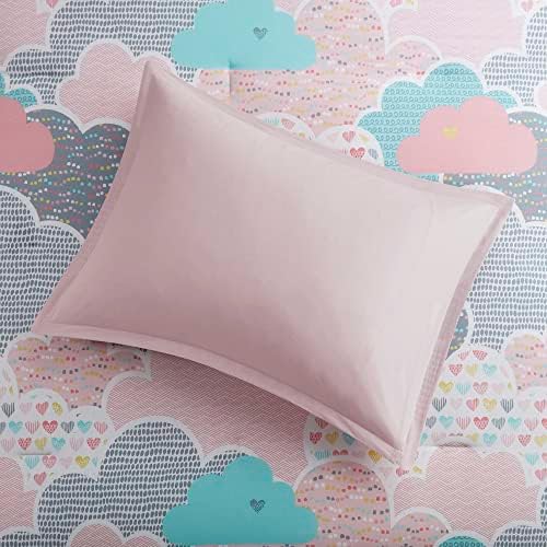 Urban Habitat Kids Comforter Set Unicorn Print Cloud Pink