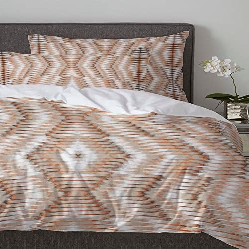 OComster California King Duvet Cover Set with 2 Pillowcases 1