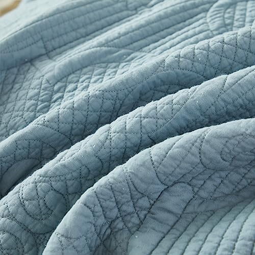 Brandream Queen Size Quilt Set 3-Piece 100 Cotton