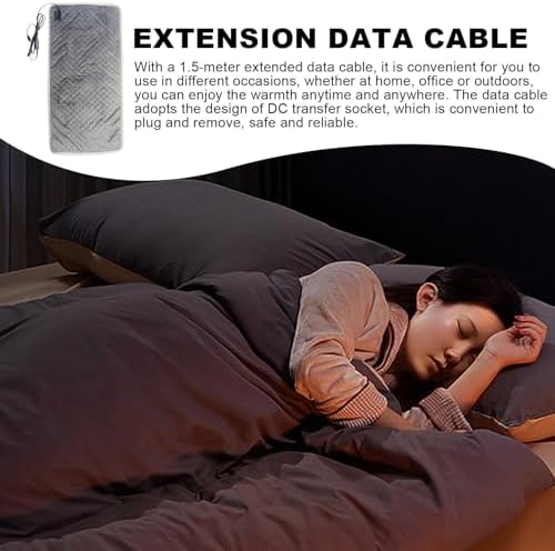 Electric Blanket with 3 Temperature Levels and 15m Cable