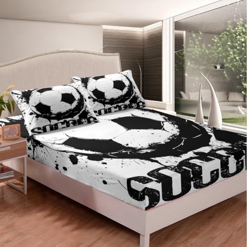 Erosebridal Soccer Bedding Set Twin Size Boys