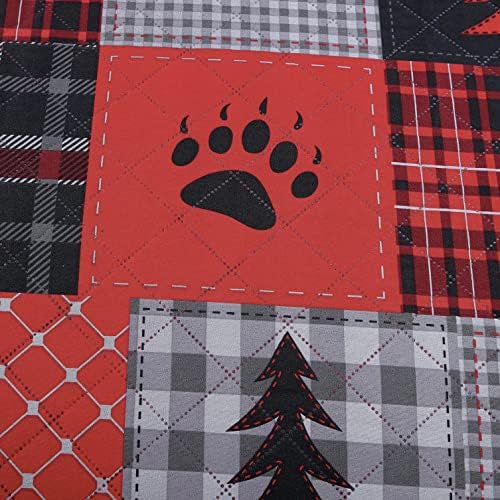 MINCHI King Size Bear Quilt Set with Pillowshams