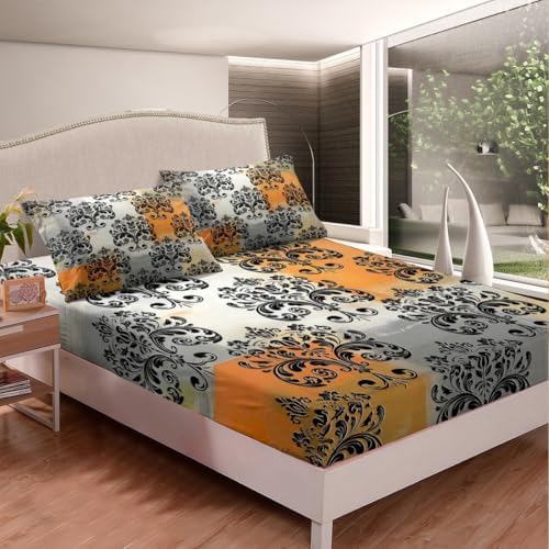 Erosebridal Abstract Art Bed Set with Pillowcases