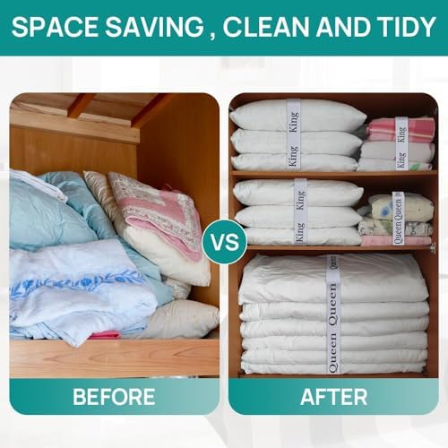 FGY Sheet Organizer Bands for Linen Closet
