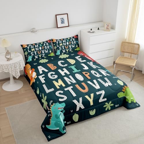 Feelyou Alphabet Kids Comforter Set Twin Size