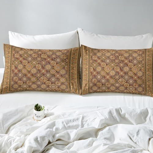 Feelyou Boho Paisley Sheet Set Twin Size Kids