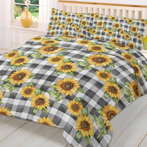 Boanket 3-Piece Queen Bedding Set with Zipper and Plaid Design
