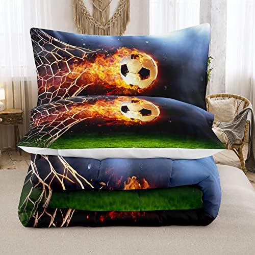 Bodhi Boys Soccer Comforter Set Twin
