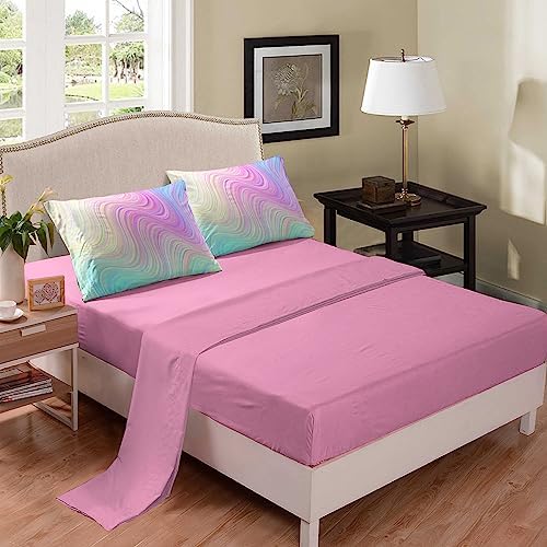 Bodhi Girls Comforter Set with Sheets - Pink Bedding for Kids