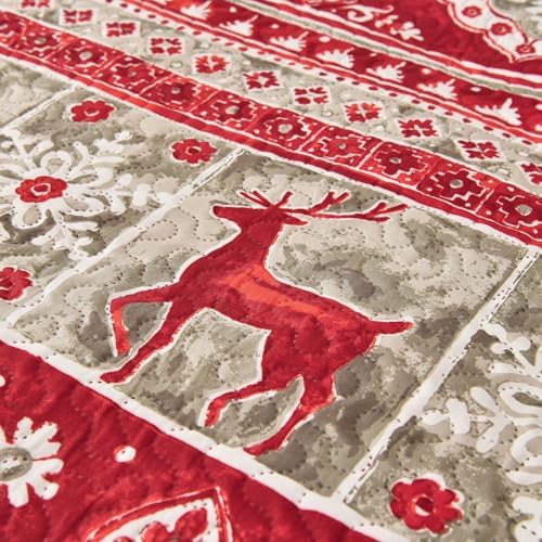 CHINO Christmas Quilt Set Queen Size 90x90