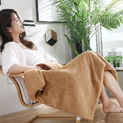 Cordless Electric Throw Blanket with Heating for Winter