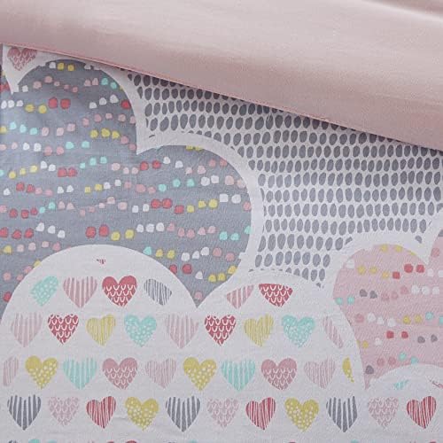 Urban Habitat Kids Comforter Set Unicorn Print Cloud Pink