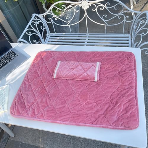 5V USB Heated Throw Blanket - Soft Cotton Velvet Multi-Functional Machine Washable