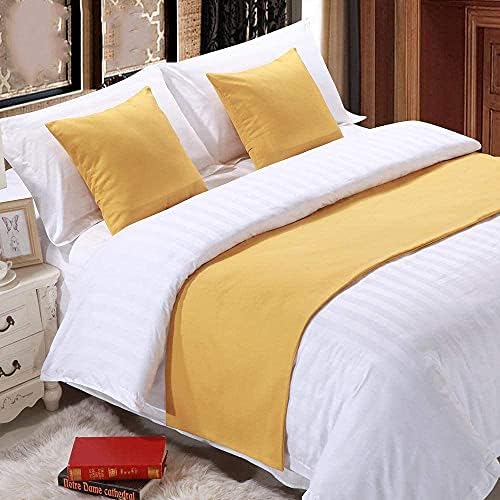 Soft Cotton Bed Runner Scarf for Twin Queen King Size