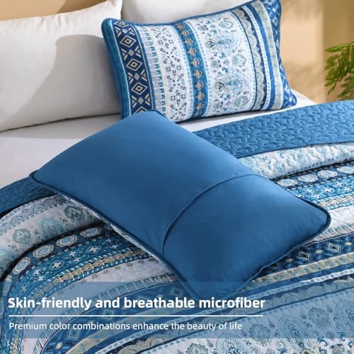 Goodidea Boho Quilt Set Queen Size 3 Piece 1