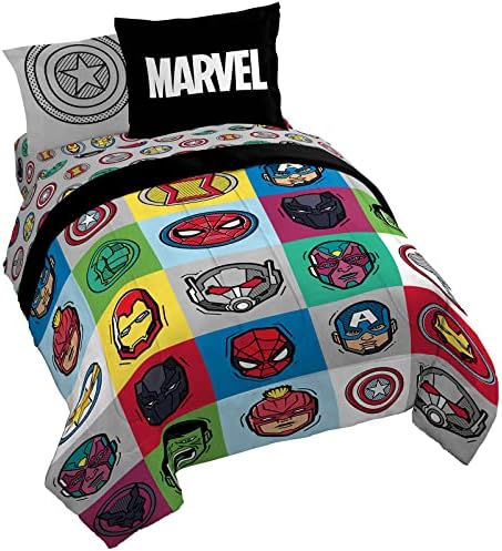 Jay Franco Marvel Avengers 7-Piece Queen Bed Set