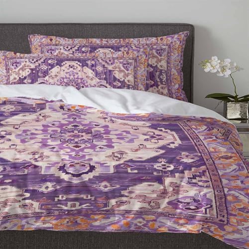 Boanket 3-Piece Queen Duvet Cover Set with Zipper Closure 1