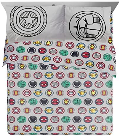 Jay Franco Marvel Avengers 7-Piece Queen Bed Set
