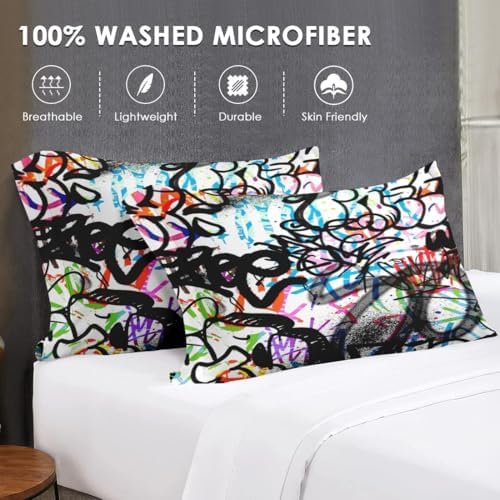 WeCozy 5 Pcs Twin Comforter Set with Pillowcase and Sham