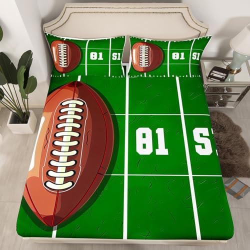 Erosebridal Rugby Bed Sheet Set for Boys 1