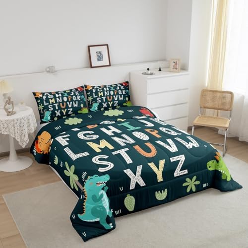 Feelyou Alphabet Kids Comforter Set Twin Size