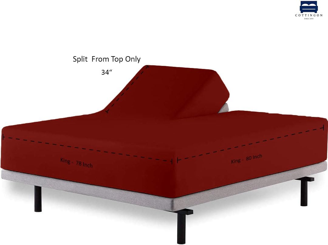 Cottingon Luxury 4-Piece Cal King Sheets Set