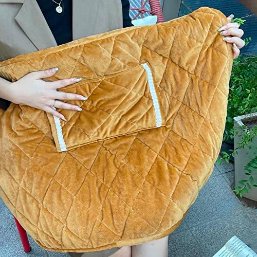 Soft Fluffy Heated Lap Blanket for Bed and Chair