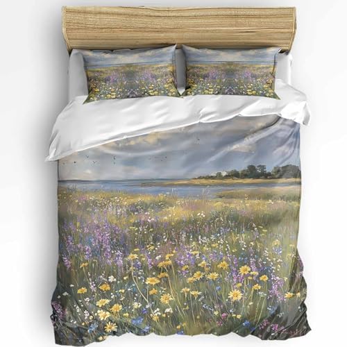 Boanket 3-Piece Queen Bedding Set with Zipper Closure