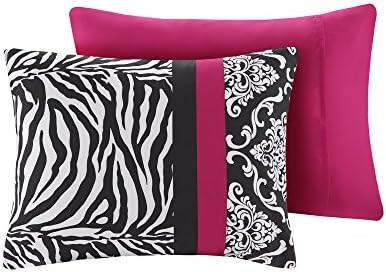Mi Zone Comforter Set - Zebra Pink 4 Piece