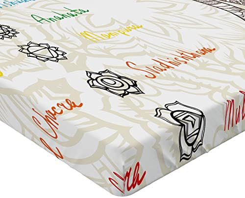 Ambesonne Multicolor California King Fitted Sheet