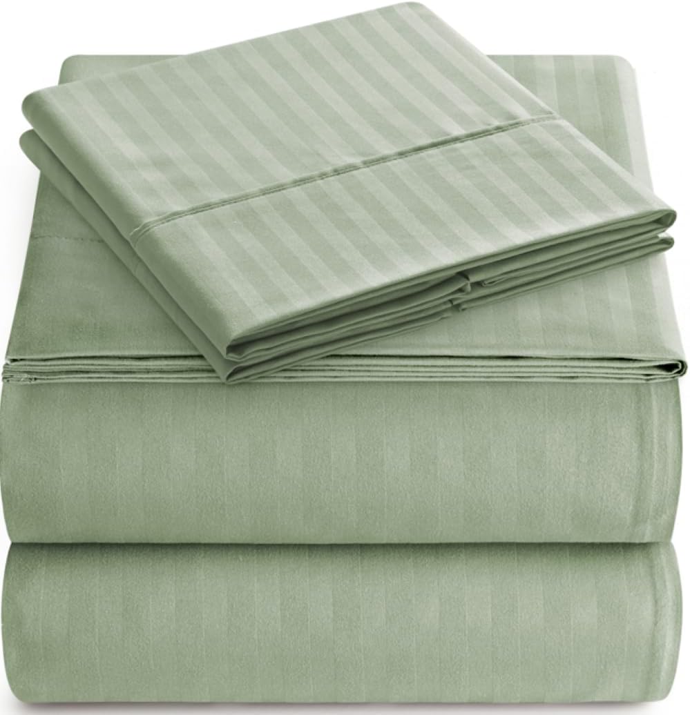Elaine Karen Striped Full Sheet Set 4-Piece