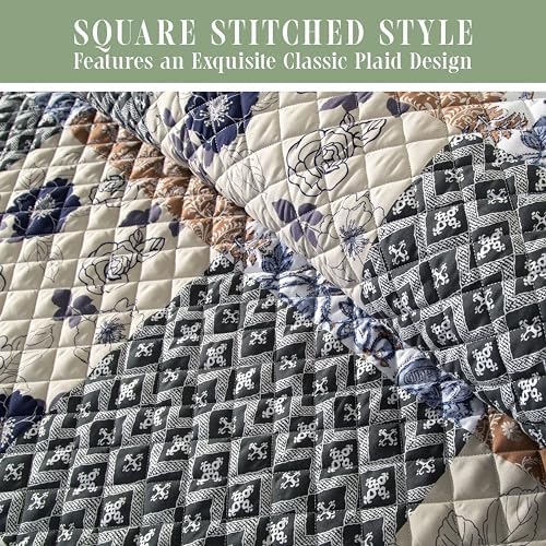 Elegant Comfort King Size Reversible Quilt Set