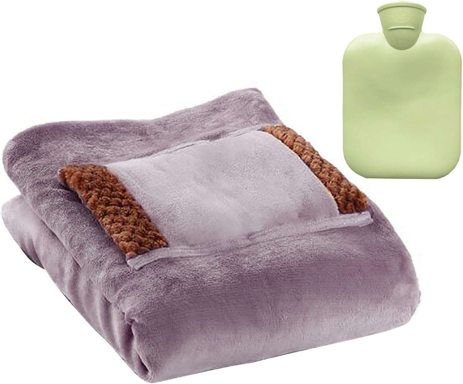 Kakina CMSX Heated Throw Blanket Purple Portable USB Electric