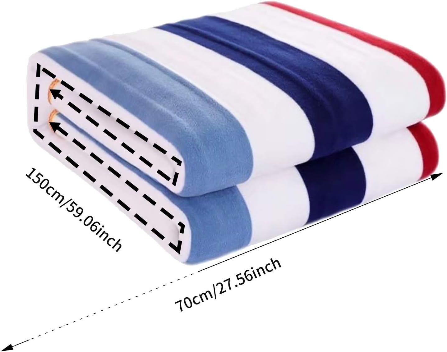 Soft Flannel Heated Throw Blanket with Fast Heating and Overheat Protection