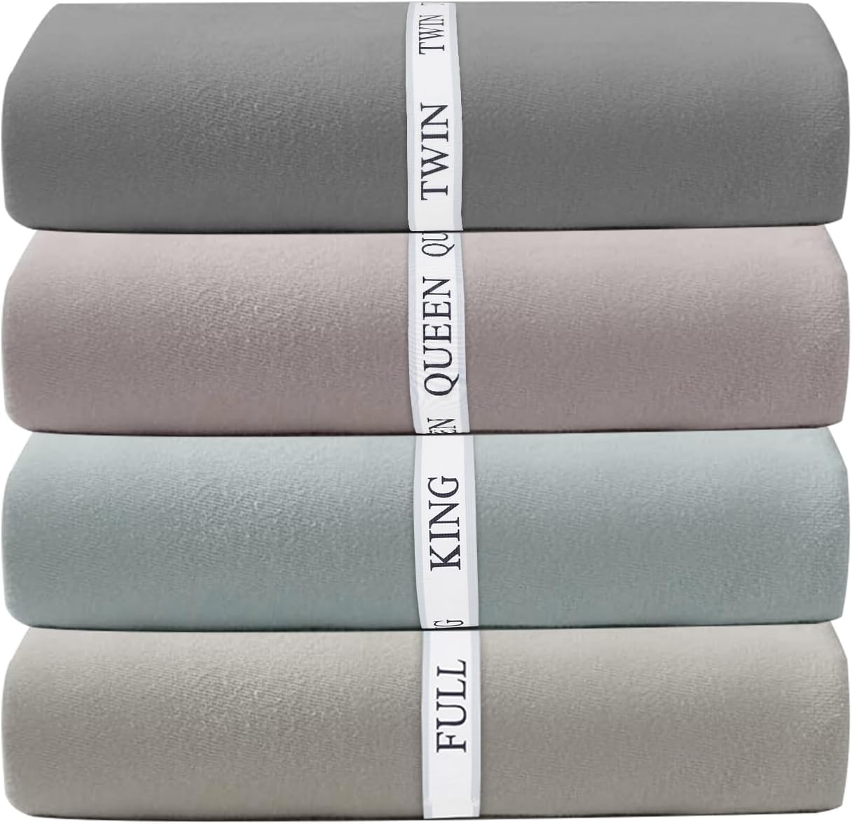 Damukoo Bed Sheet Organizer Bands - 4PCS Queen Pack
