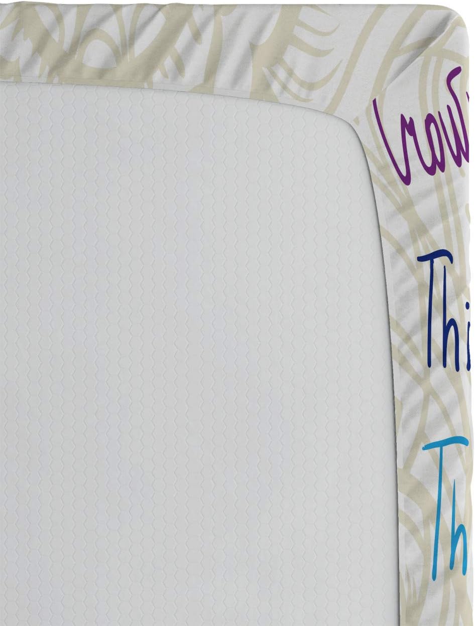 Ambesonne Multicolor California King Fitted Sheet