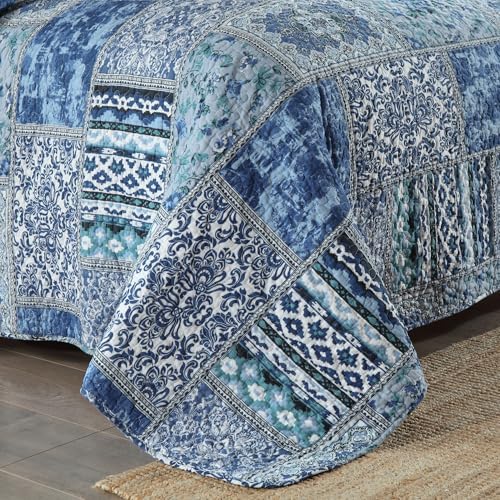 Etwel Queen Quilt Bedding Set with Pillow Shams