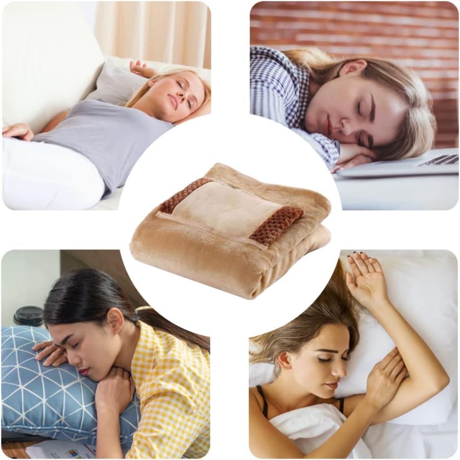 Jeorywoet Lap Electric Throw Blanket with USB Cable