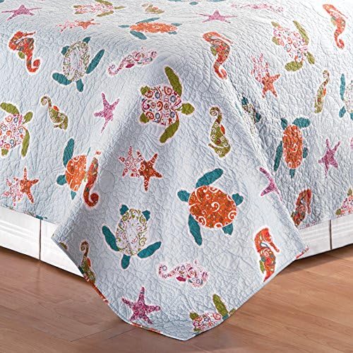 CF Home St Kitts King 3 Piece Quilt Set