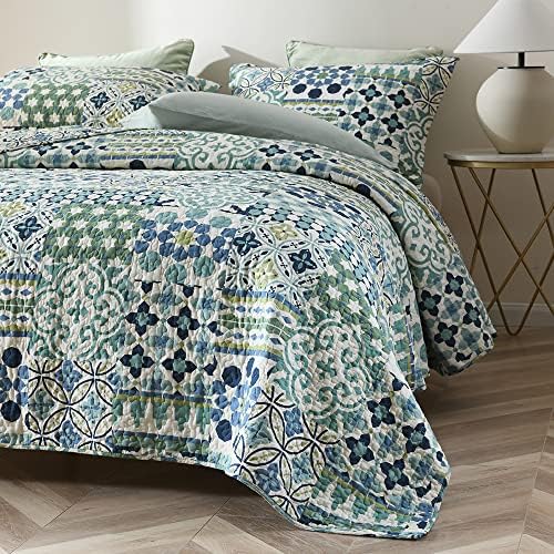 WAROUS VISIMISI Cotton Reversible Bedspread Set