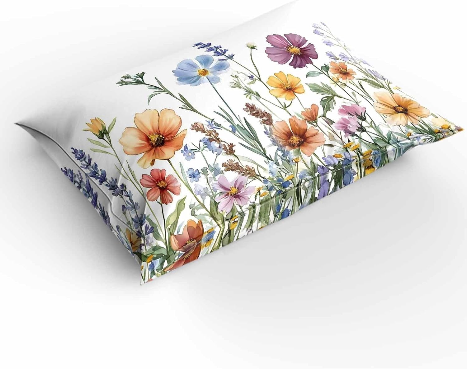 3-Piece Queen Duvet Cover Set with Zipper and Pillowcases