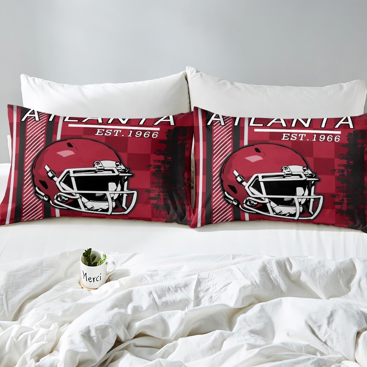 Erosebridal Boys Football Fitted Sheet Set