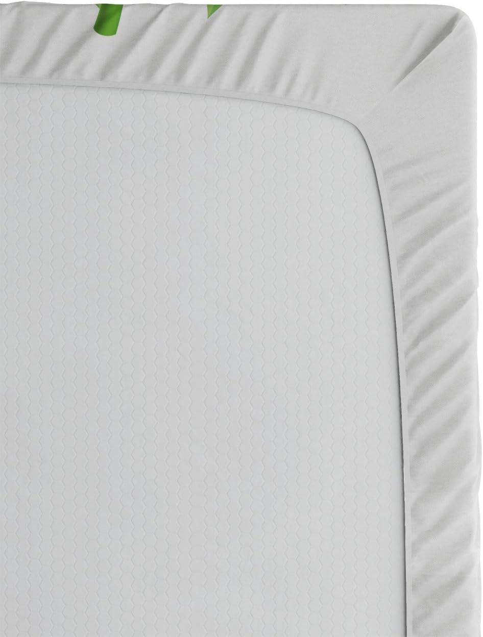 Ambesonne Letter L Fitted Sheet - Juicy Ripe Strawberry Design